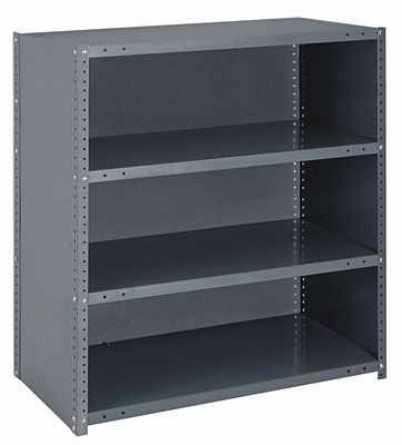 39&quot; High Steel Closed Shelving kits