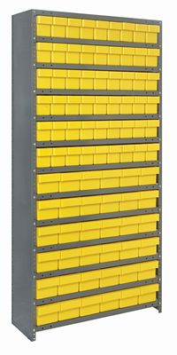 CL1875-626 Closed shelving w/QED602, QED606