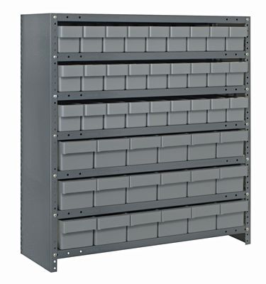 CL1839-626 Closed shelving w/QED602, QED606