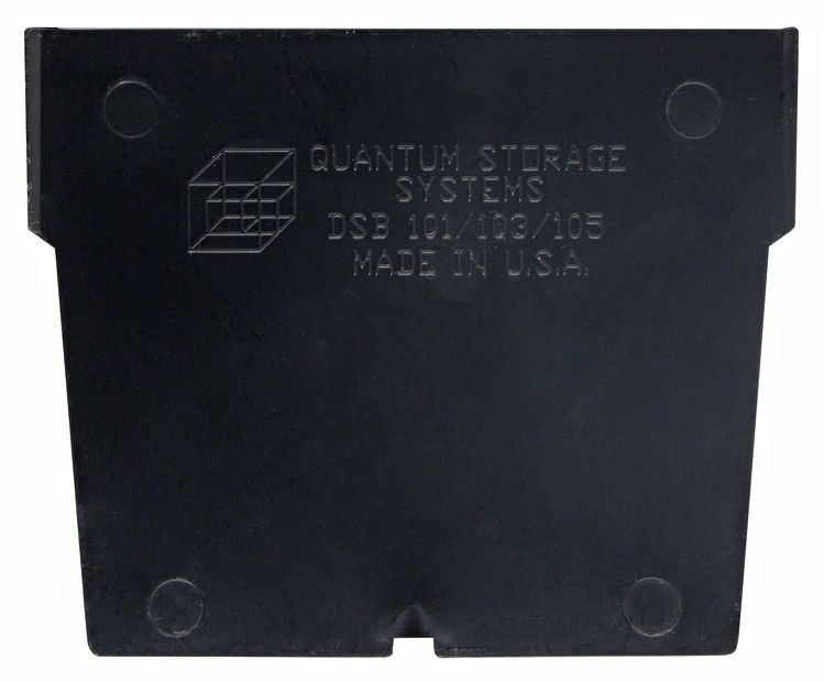 CONDUCTIVE Dividers for QSB1xx Shelf bins, Part Number: DSB101/103/105CO for bins 4-1/8&quot; wide x 4&quot; high