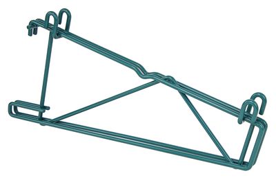 Double Cantilever shelf bracket -Green Epoxy, Part Number: SG-CD14P