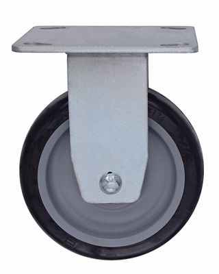 PT-PR  5&quot; Rigid plate caster