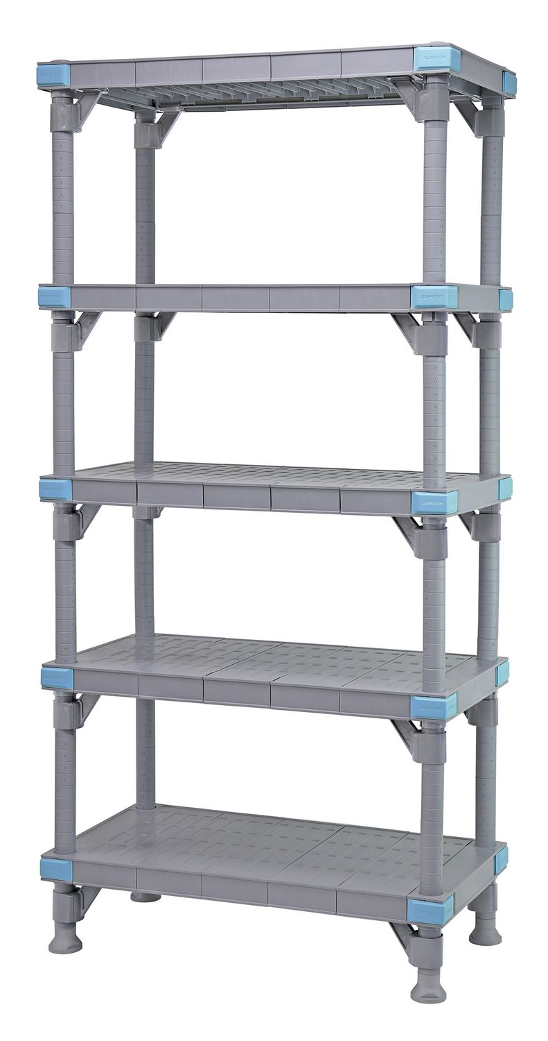 MILLENIA Solid shelving unit w/5-18x24&quot; Shelves
