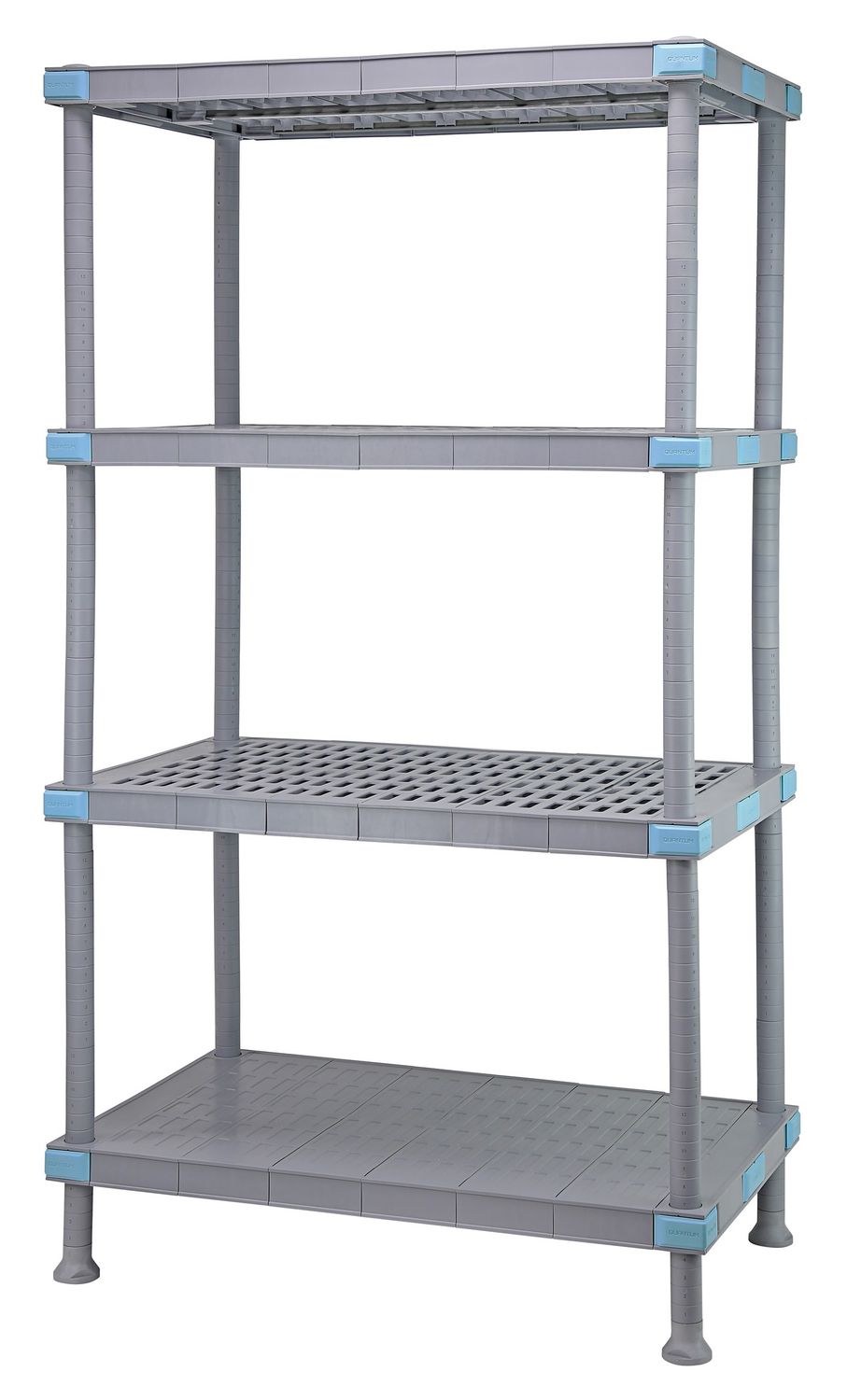 MILLENIA Vented/Solid shelving unit w/4-18x24&quot; Shelves