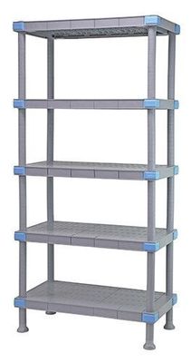 MILLENIA Solid shelving unit w/5-21x24&quot; Shelves