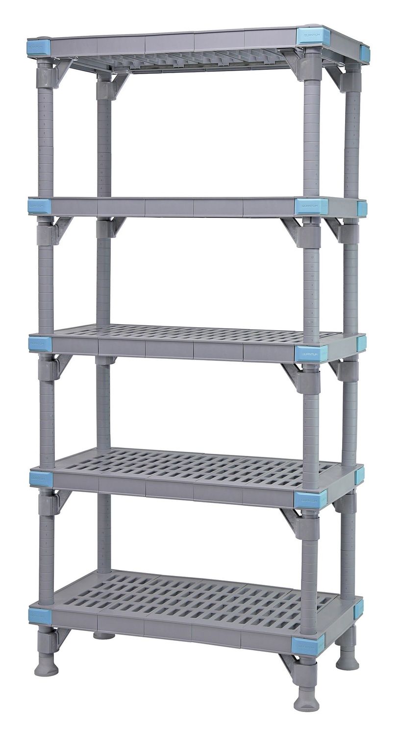 MILLENIA Vented shelving unit w/5-24x54&quot; Shelves