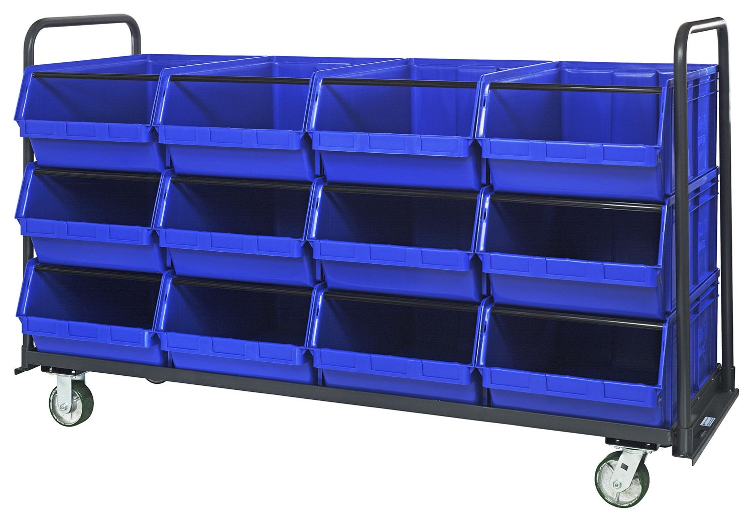 MTT-3078-743 transport dolly w/QMS743, Colour: Black