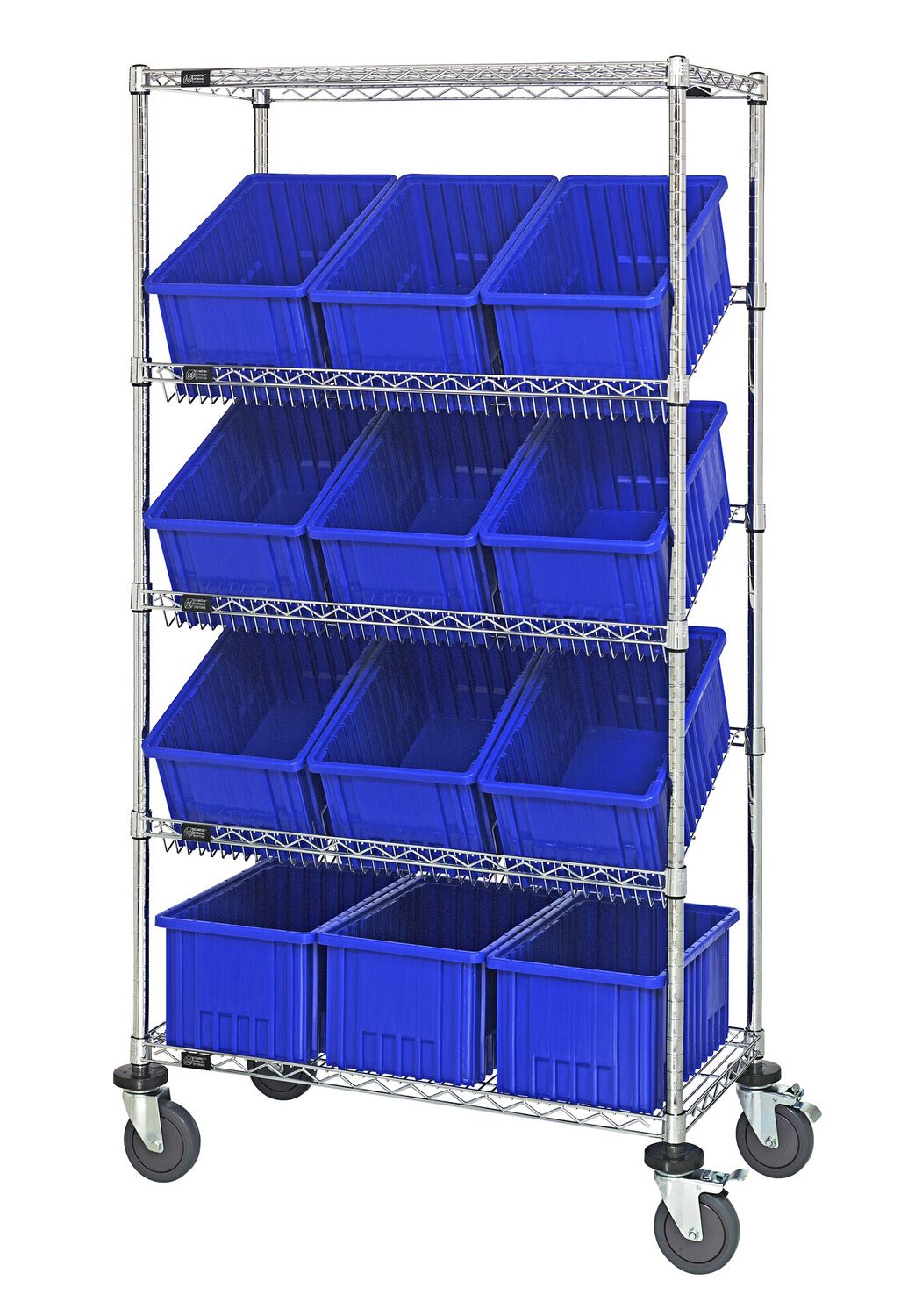 MWRS-5-92080 - Wire cart w/DG92080, Colour: Blue