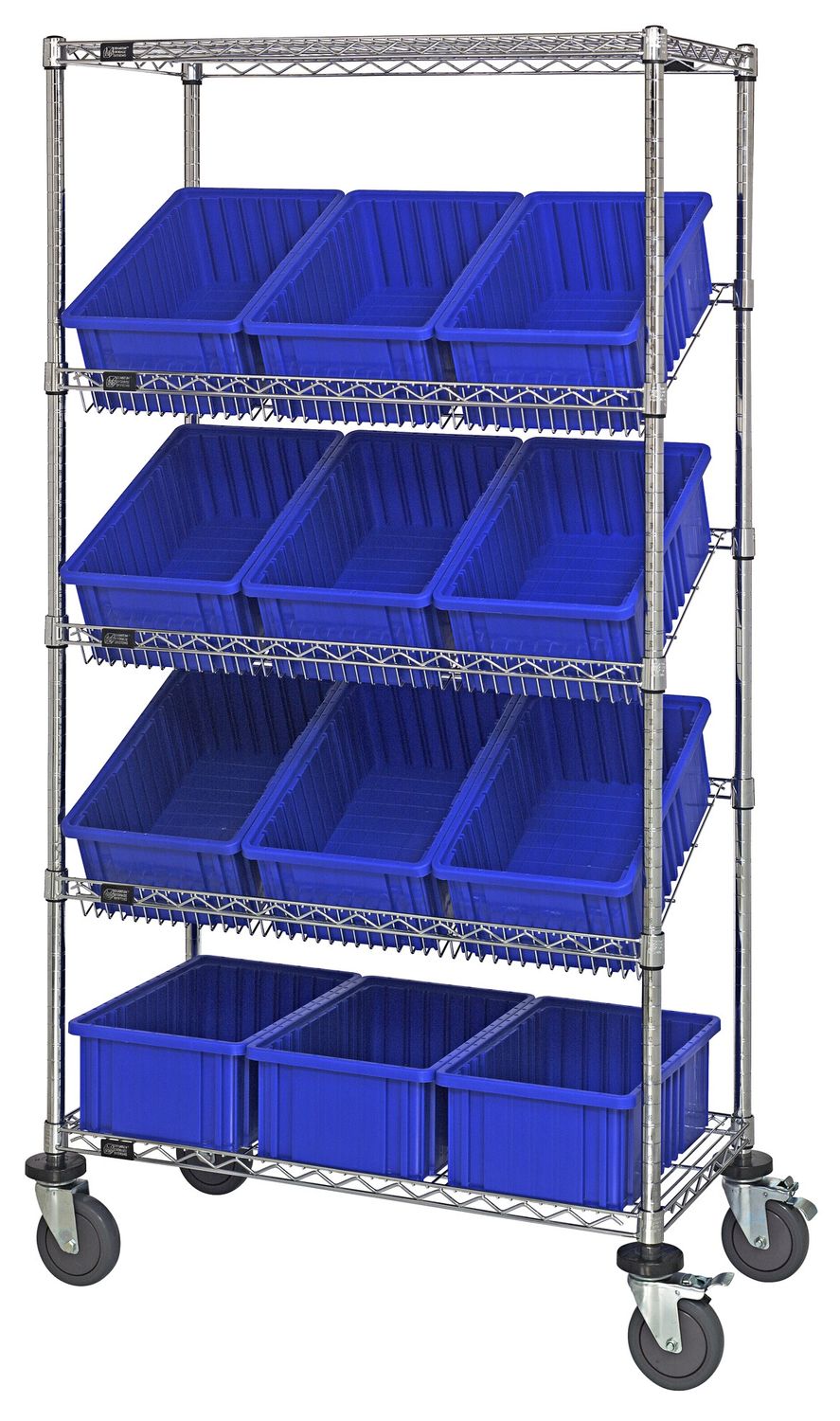 MWRS-5-92060 - Wire cart w/DG92060, Colour: Blue