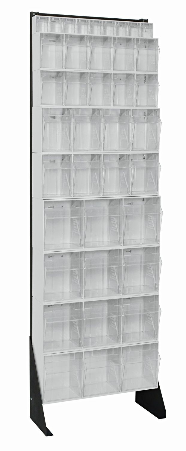 QFS170-36 - 70&quot; Tip-Out bin frame w/bins, Colour: White