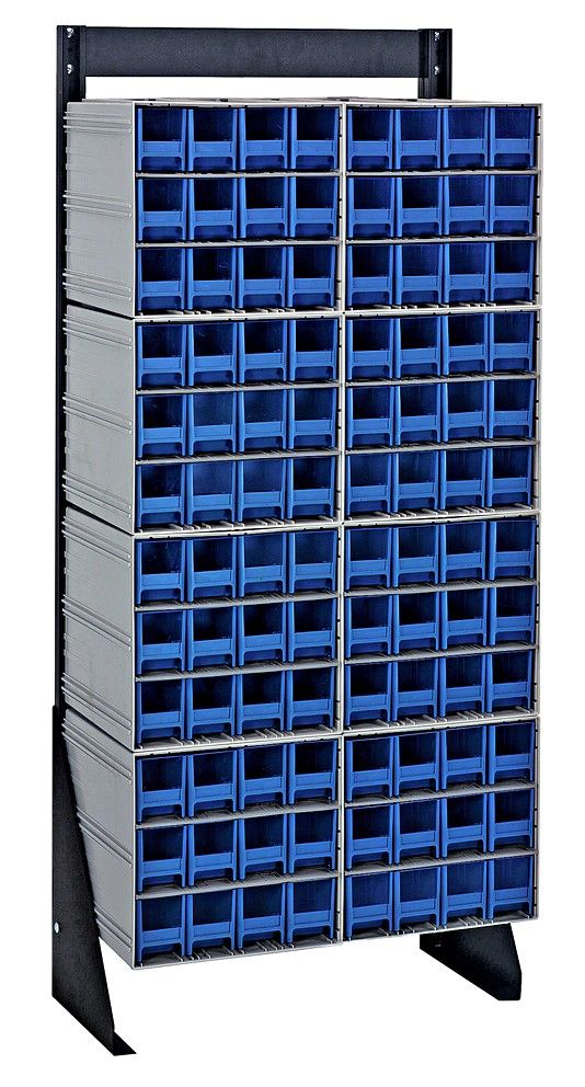 QIC-148-122 Floor model drawer cabinet, Colour: Blue