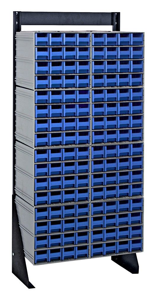 QIC-148-161 Floor model drawer cabinet, Colour: Blue