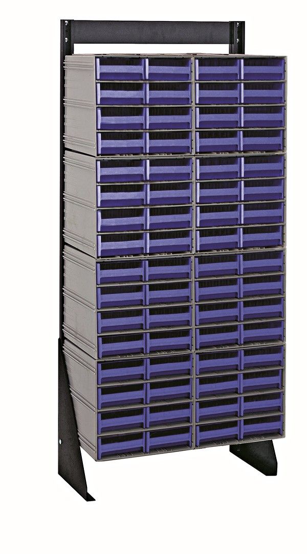 QIC-148-83 Floor model drawer cabinet, Colour: Blue