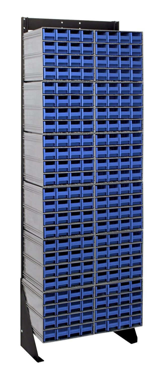 QIC-170-161 Floor model drawer cabinet, Colour: Blue