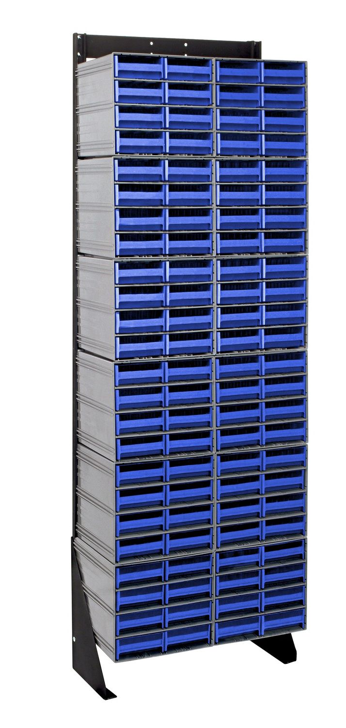 QIC-170-83 Floor model drawer cabinet, Colour: Blue