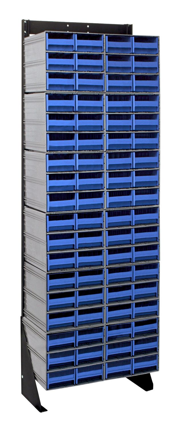 QIC-170-64 Floor model drawer cabinet, Colour: Blue