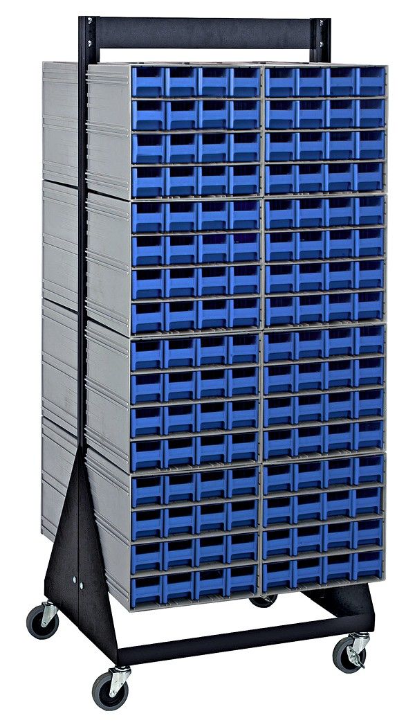 QIC-248-161 Floor model drawer cabinet, Colour: Blue
