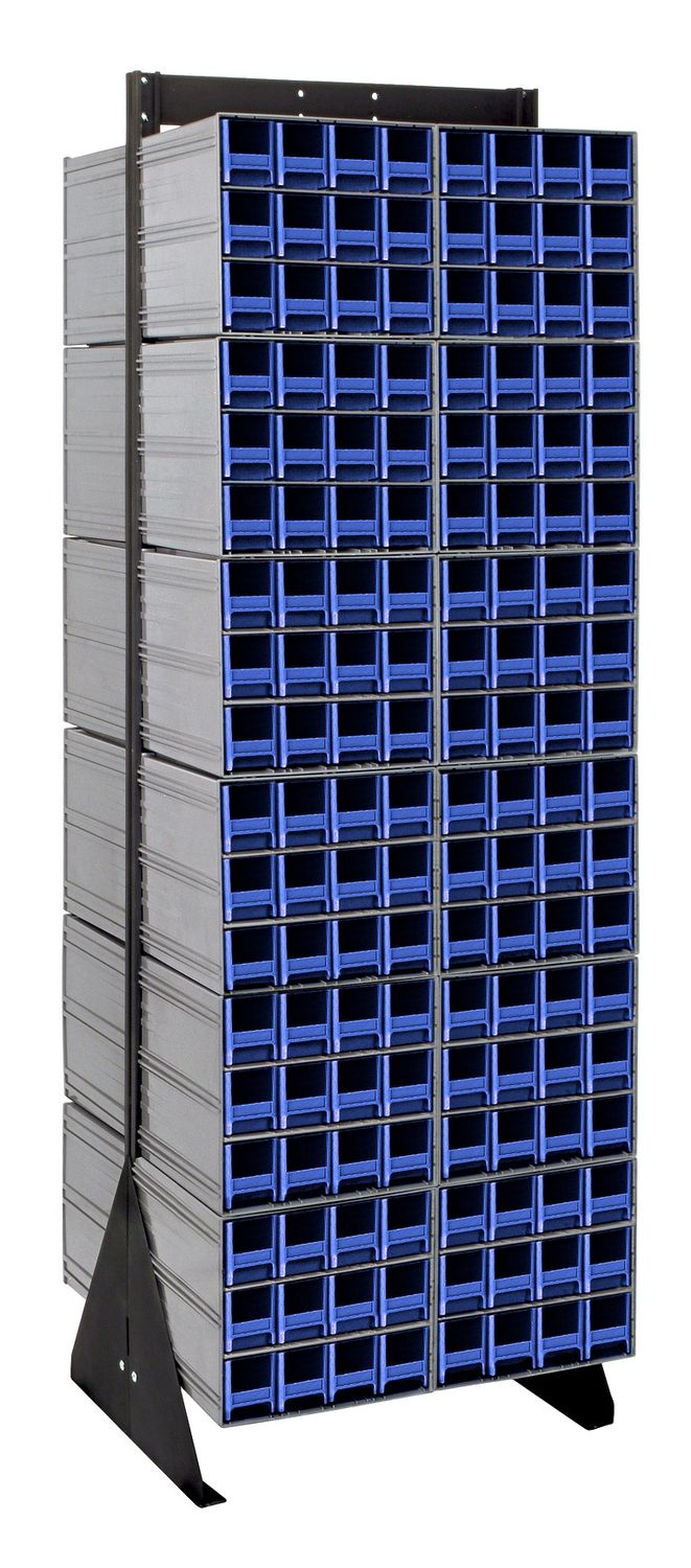 QIC-270-122 Floor model drawer cabinet, Colour: Blue