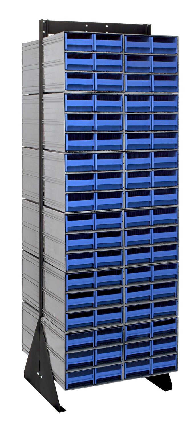 QIC-270-64 Floor model drawer cabinet, Colour: Blue