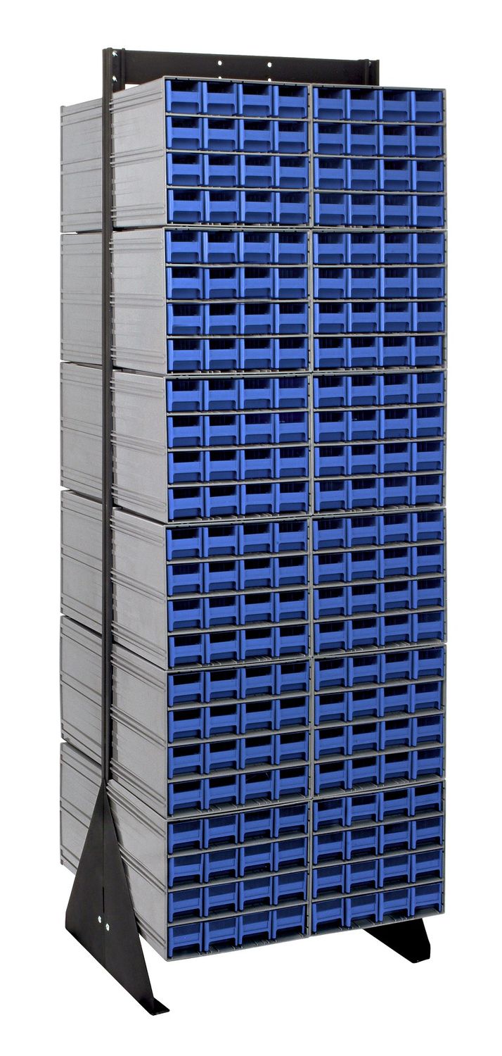 QIC-270-161 Floor model drawer cabinet, Colour: Blue