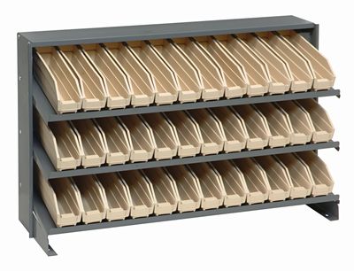 QPRHA-100 Sloped bench rack w/QSB100