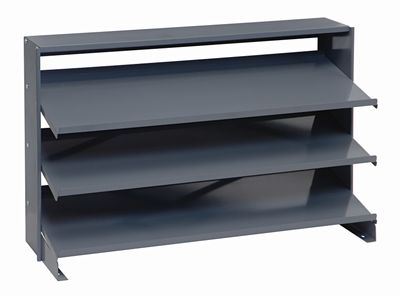QPRHA-000 Sloped bench rack for 4&quot; bins