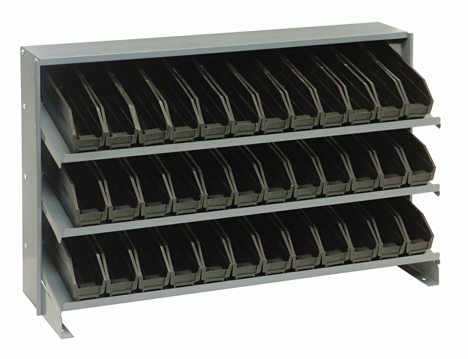 QPRHA-100 Sloped bench rack w/QSB100, Colour: Black