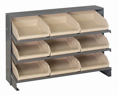 QPRHA-109 Sloped bench rack w/QSB109