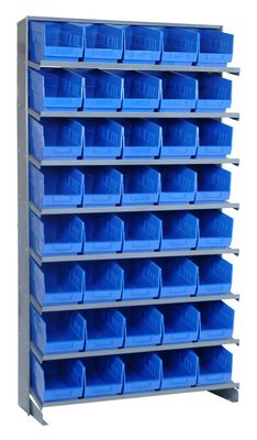 QPRS-204 Sloped shelving w/QSB204, Colour: Blue