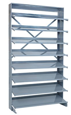 QPRS-6 Sloped shelving for 6&quot; bins