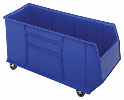 QRB176MOB 41.9x16.5x17.5&quot; mobile bin, Colour: Blue