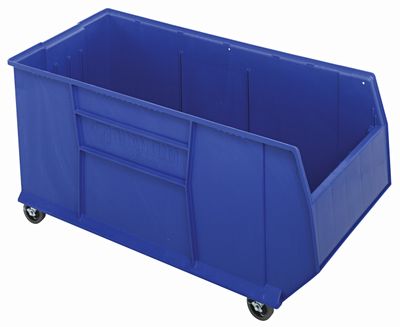 QRB216MOB 41.9x19.9x17.5&quot; mobile bin, Colour: Blue