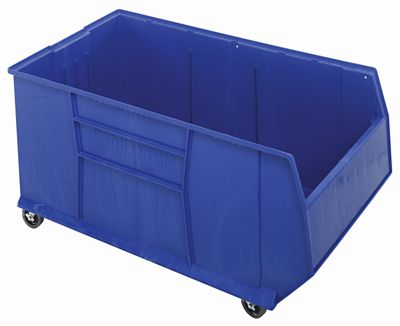 QRB256MOB 41.9x23.9x17.5&quot; mobile bin, Colour: Blue