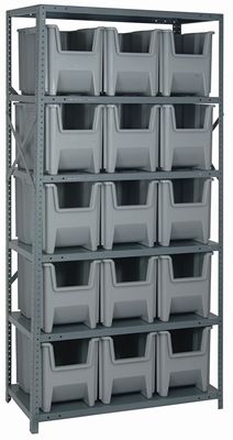QSBU-600 22ga Shelving Kit w/bins