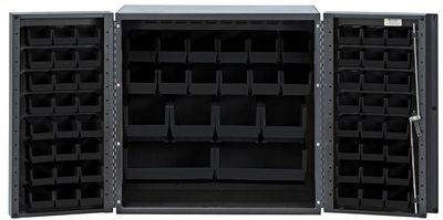 QSC-36-MIN  36&quot; Mini Cabinet, Colour: Black