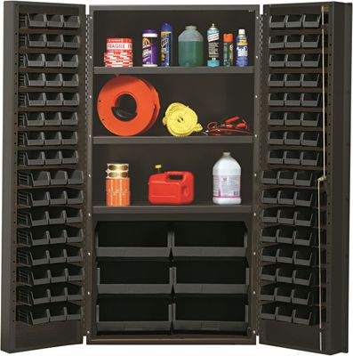QSC-36S-38  36&quot; 14ga Steel Cabinet w/bins