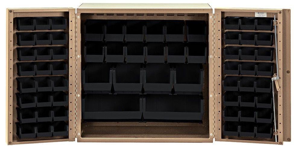 QSC-BG-36-MIN Beige mini cabinet, Colour: Black