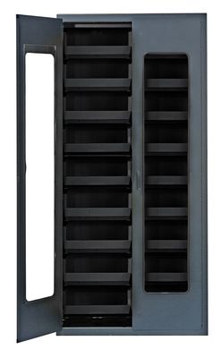 QSC-C250 clear door cabinet