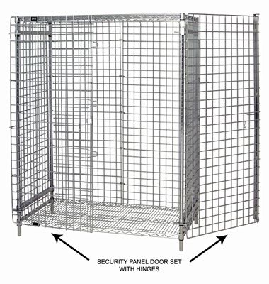 Security Door Kit - Chrome