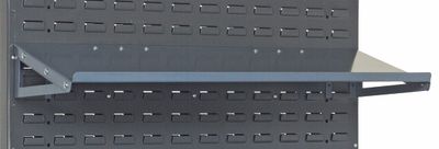 Sloped Louvered panel shelf