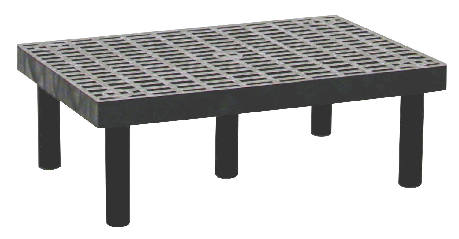 Ventilated Plastic Dunnage Platform, Part Number: 362412DPP - 36 x 24 x 12&quot;