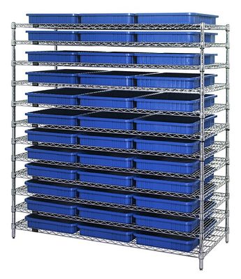 WR12-93030 - Wire shelving w/DG93030 bins