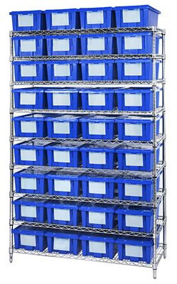 WR9-36180 - Wire shelving w/SNT180