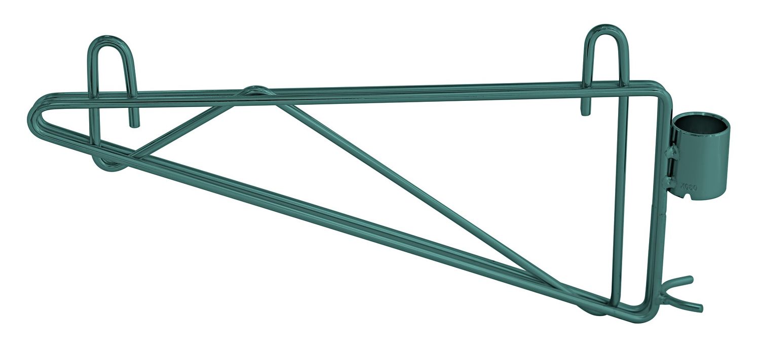Post Mount Cantilever Bracket Green Epoxy (1 Pair), Part Number: CB12P - 12&quot;
