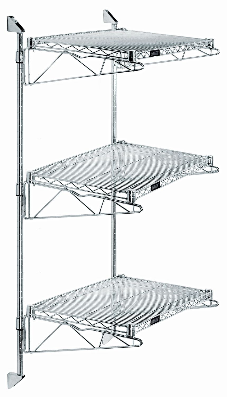 54&quot; Post Wall Mount Cantilever Kit - Chrome