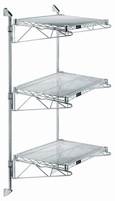 54&quot; Post Wall Mount Cantilever Kit - Chrome