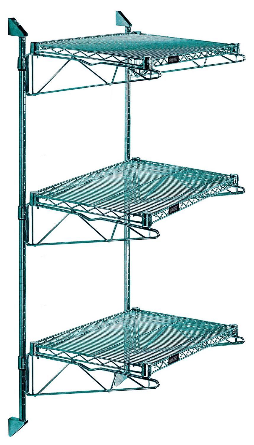 54&quot; Post Wall Mount Cantilever Kit - Green Epoxy