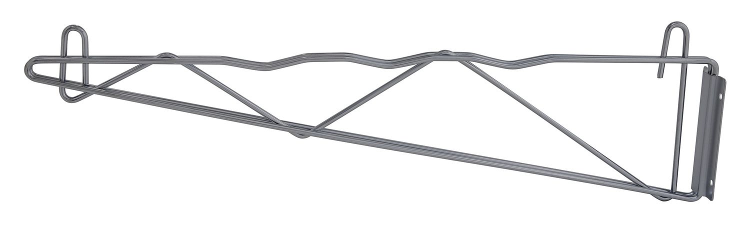 Wire shelving cantilever Bracket PAIR. Direct mount - Grey Epoxy
