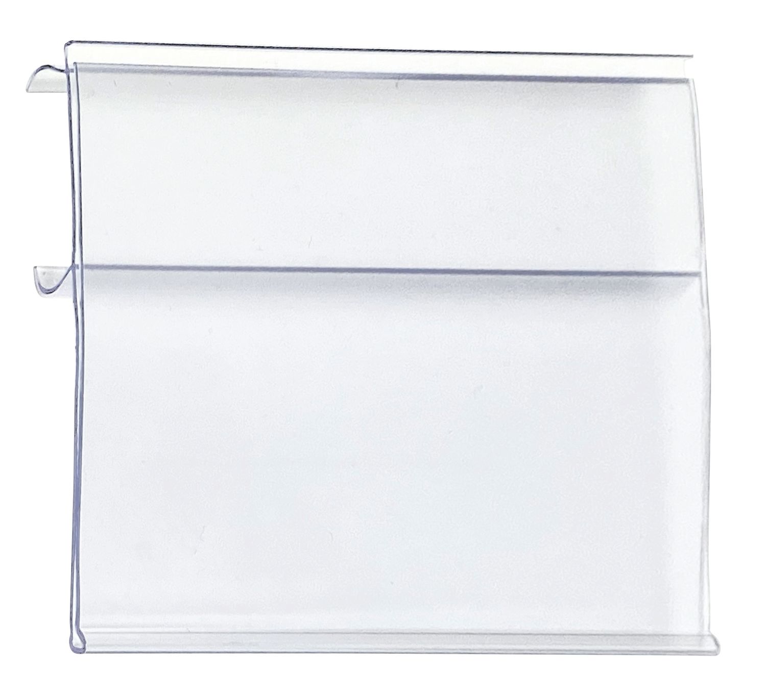 LHE3X5C Clear 3x5&quot; label holder for wire shelving