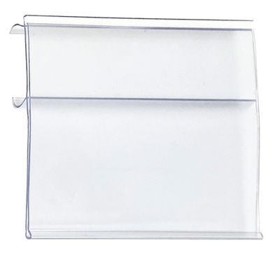 LHE3X5C Clear 3x5&quot; label holder for wire shelving